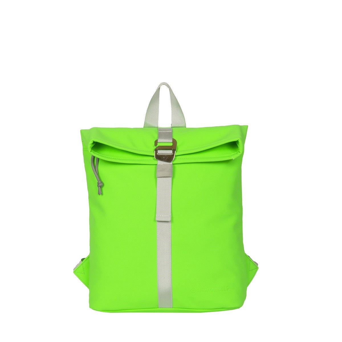 New Rebels Mart Roll Up Rolltop City Rucksack Los Angeles wasserabweisend neon grün