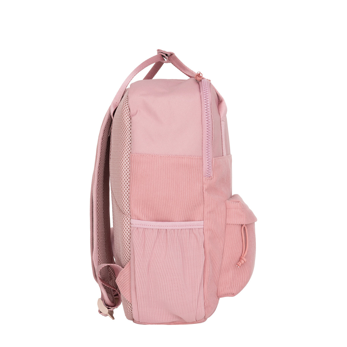 New Rebels Rucksack Ribbi Springfield mit Kordoptik und Tabletfach pink