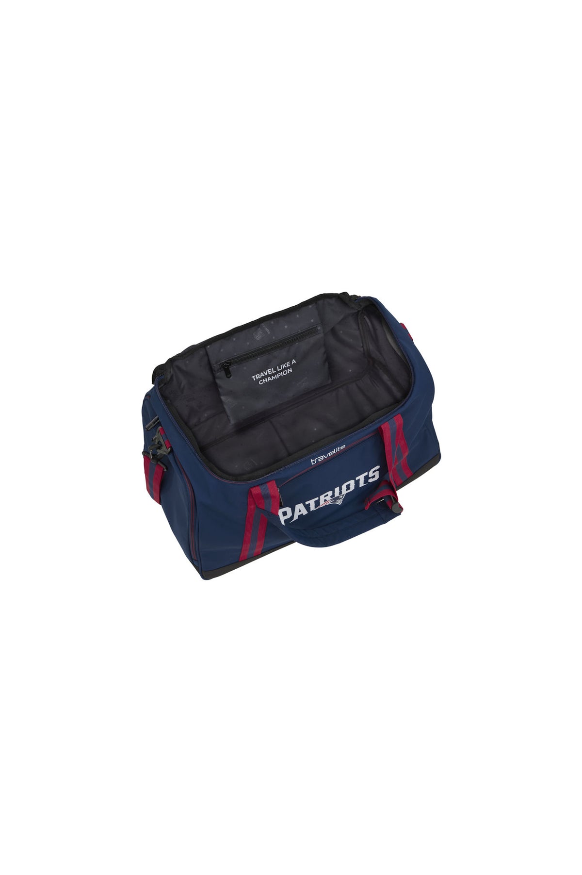 travelite x NFL Sporttasche M New England Patriots – 47 l mit Rucksackfunktion