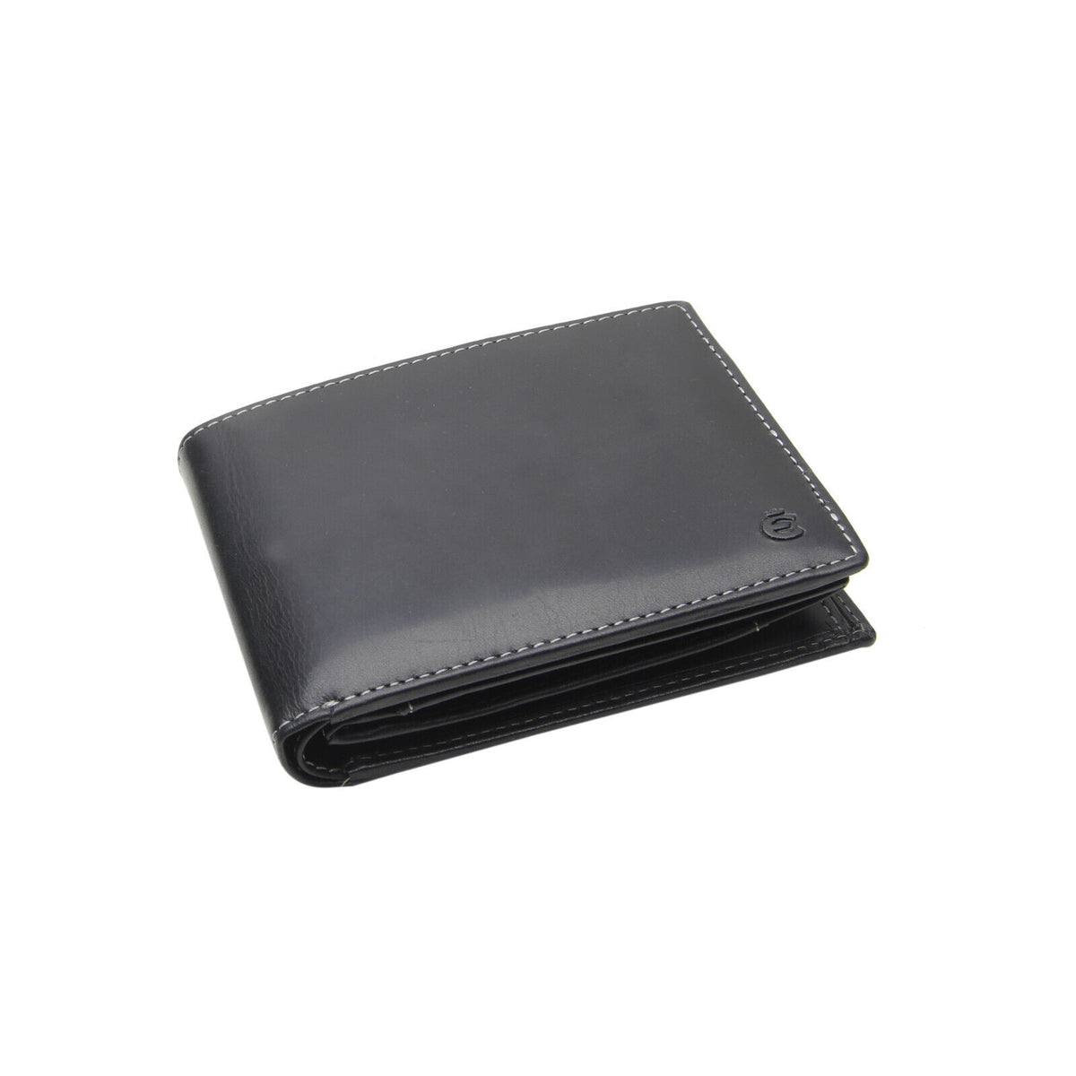 Esquire echt Leder Geldbörse Portemonnaie mit RFID Schutz & Cardsafe schwarz