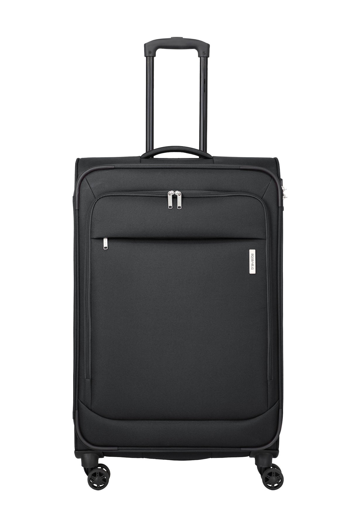 Travelite Priego Trolley L 77 cm – Großer Reisekoffer mit 4 Rollen & 90 L Volumen