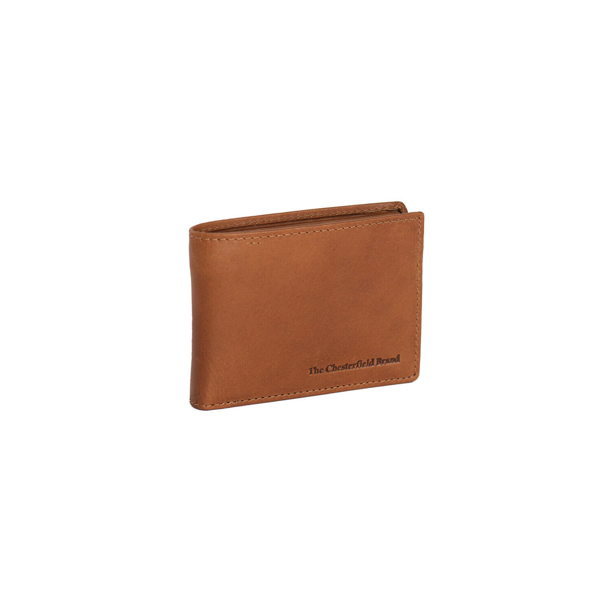 The Chesterfield Brand kleine echt Leder Geldbörse Portemonnaie Enzo mit RFID Schutz cognac braun