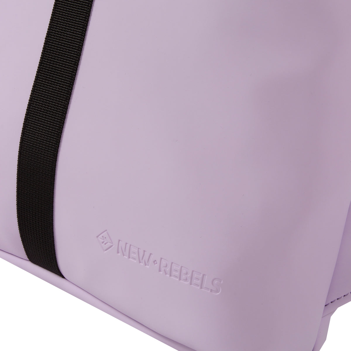 New Rebels Mart Roll Up Rolltop City Rucksack Los Angeles wasserabweisend lila