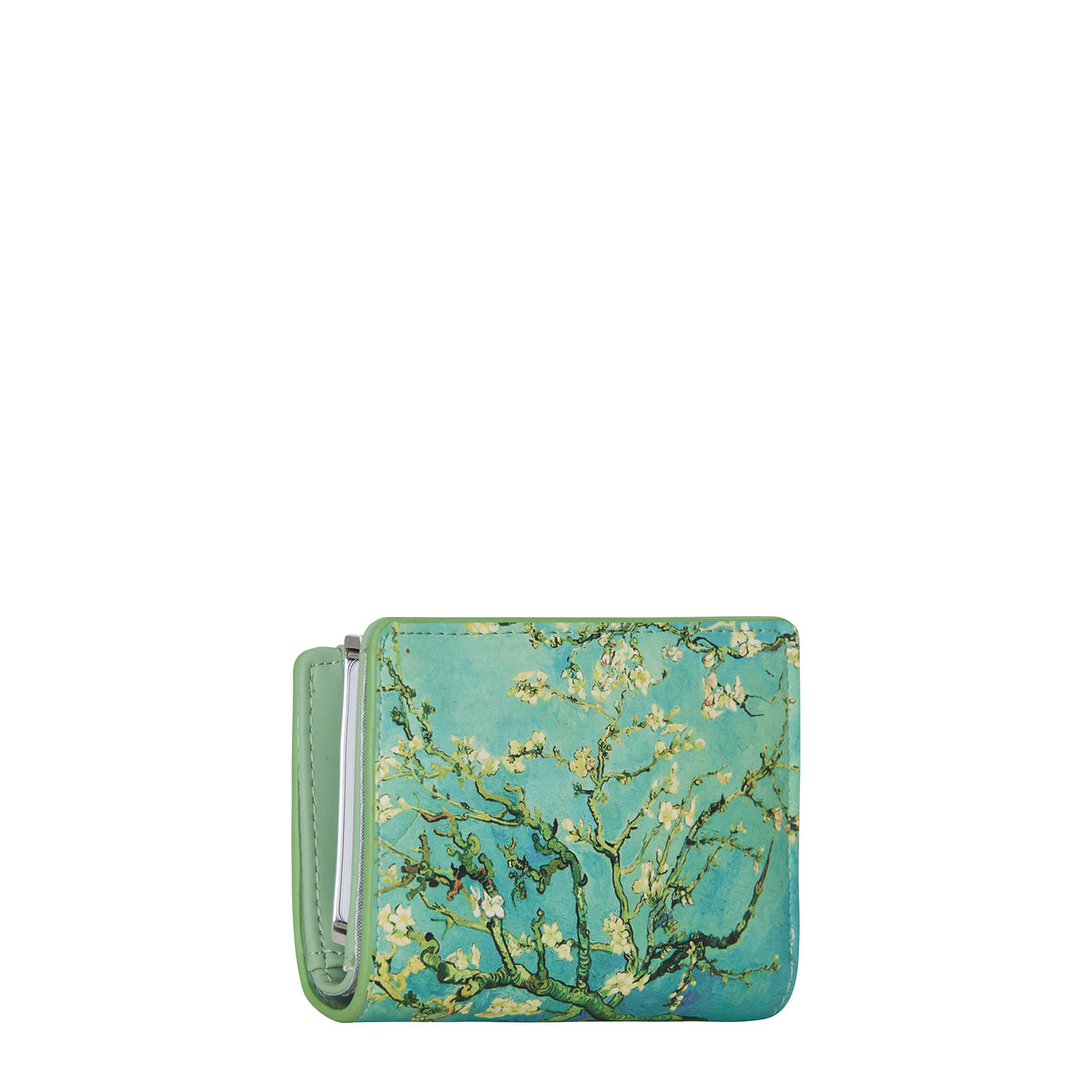 New Rebels Smart Wallet – Van Gogh „Mandelblüte“ | Künstlerisches Portemonnaie mit Münzfach, Kartenetui & Sichtfach