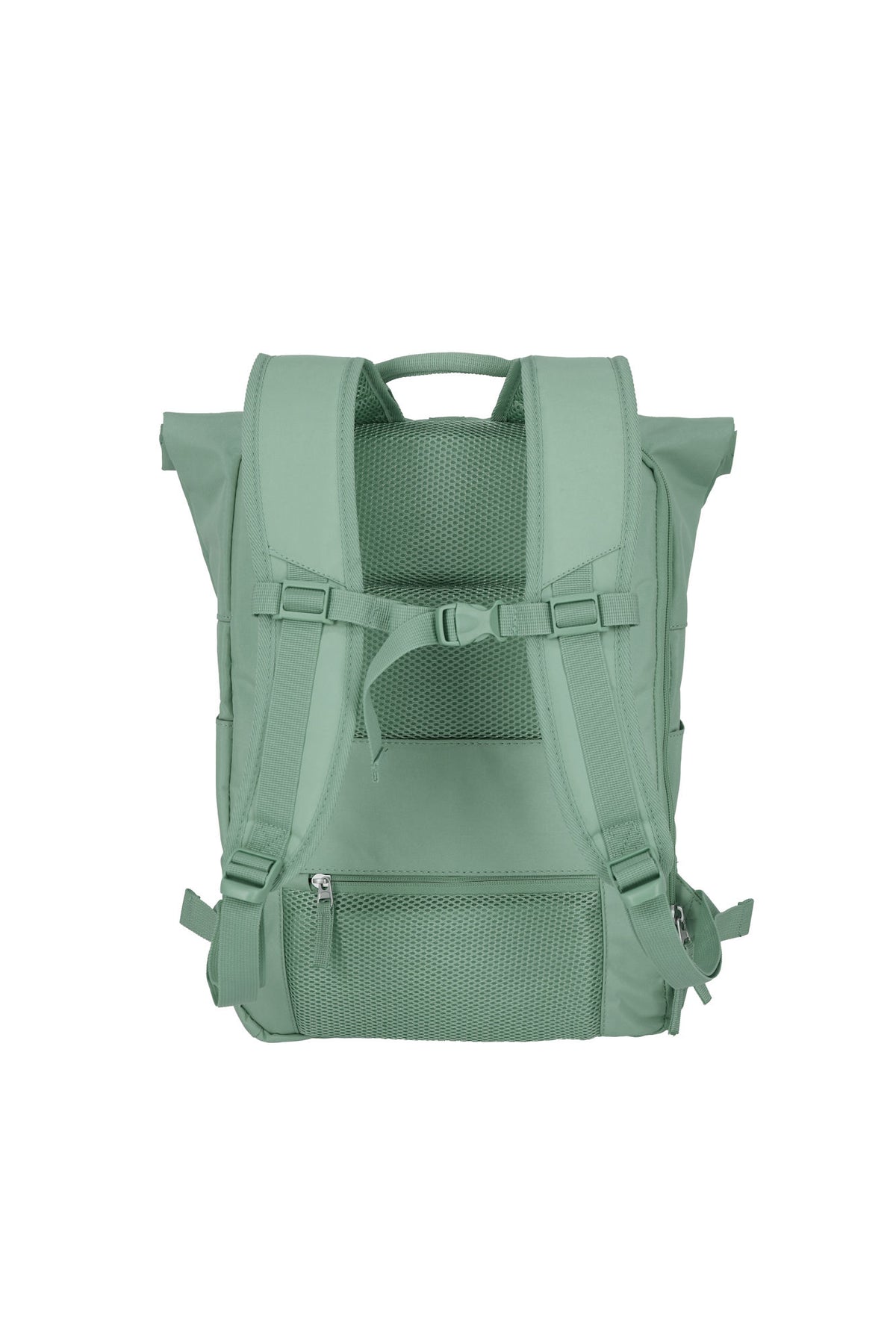 Travelite Basic Rollup Rucksack 35 Liter Salbeigrün – Produktansicht 3