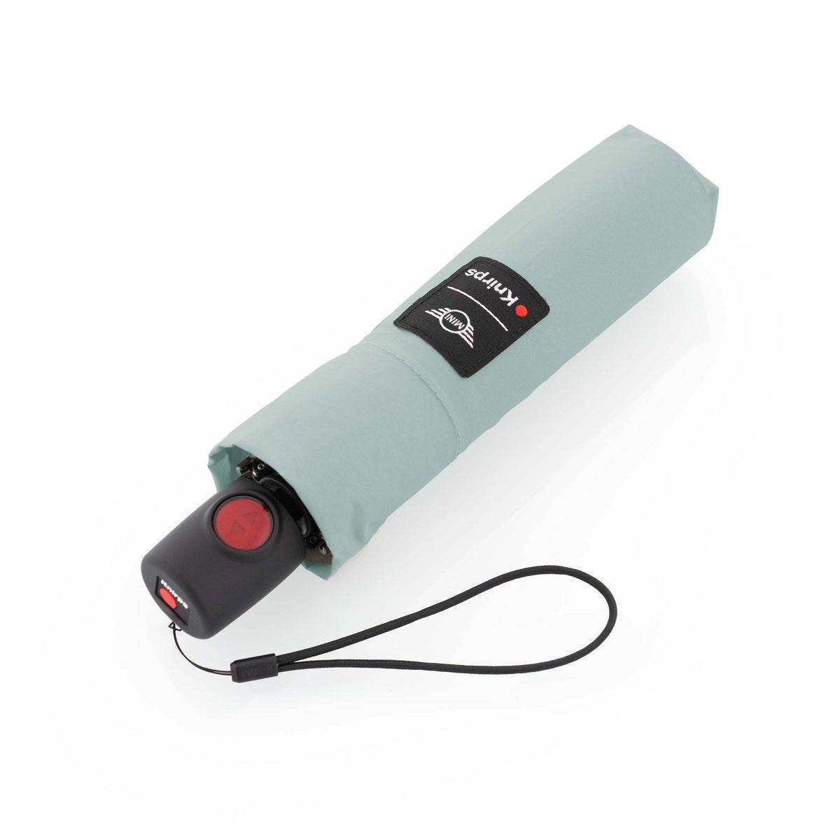 Knirps MINI duomatic Taschenschirm – kompakt, leicht, windstabil & ideal für MINI-Fahrer ocean wave mint
