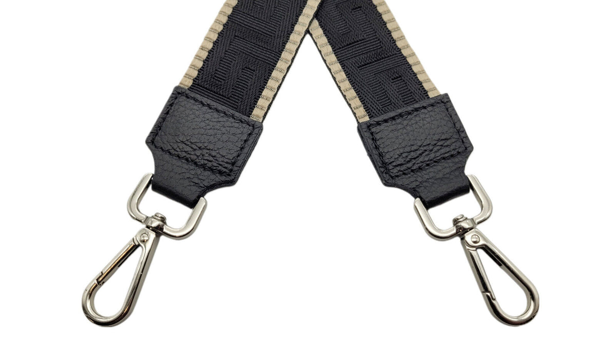 Ersatz Taschengurt Schultergurt Tragegurt Schulterriemen 5cm schwarz beige silber