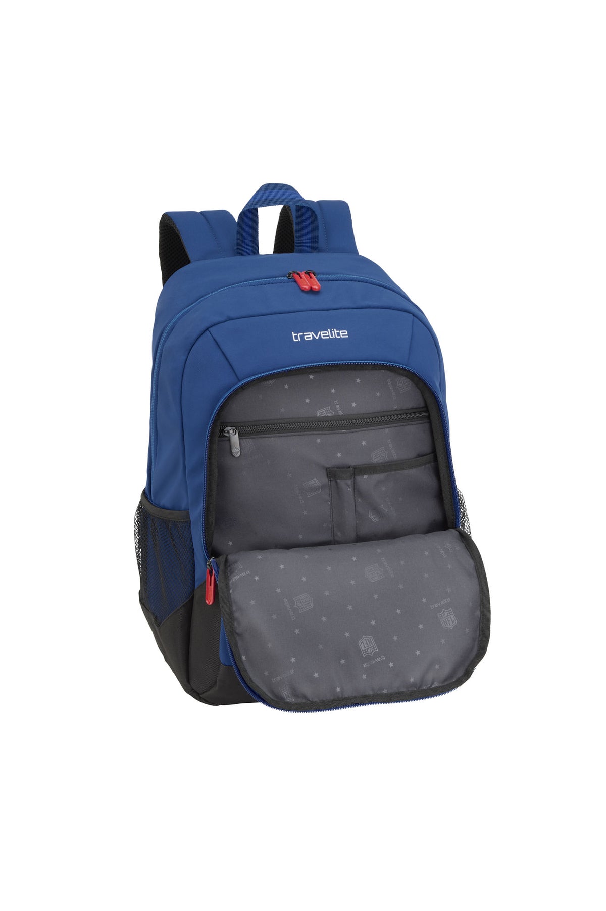 travelite x NFL College Rucksack NFL Shield Blau – 24 l, Laptopfach bis 15 Zoll