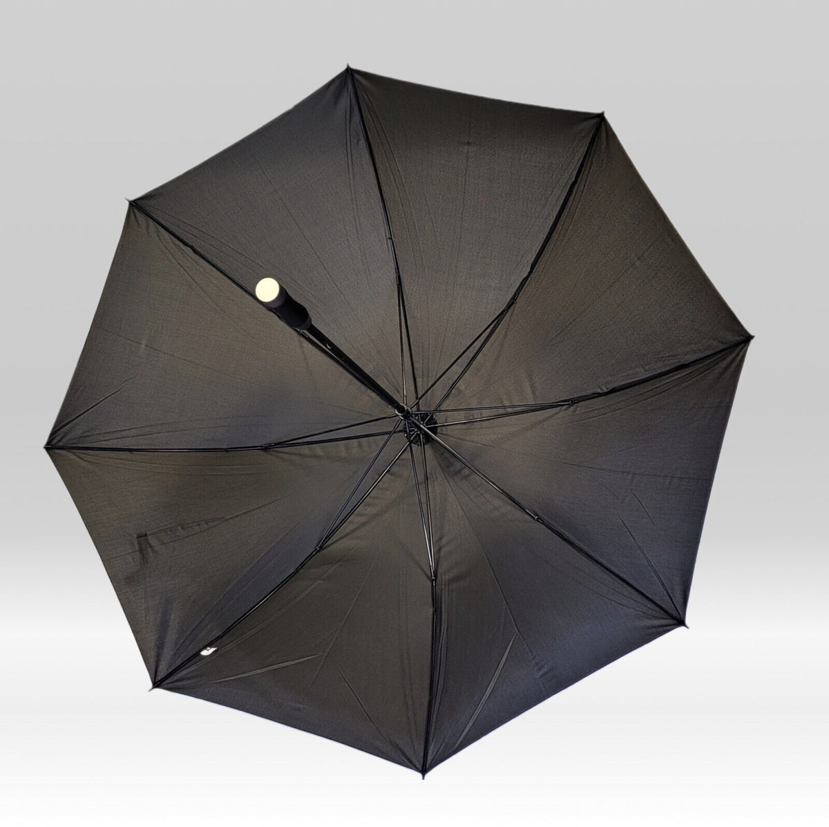 XXL Regenschirm Partnerschirm Schirm Ø130cm Vollfiberglas Golfschirm sturmfest schwarz
