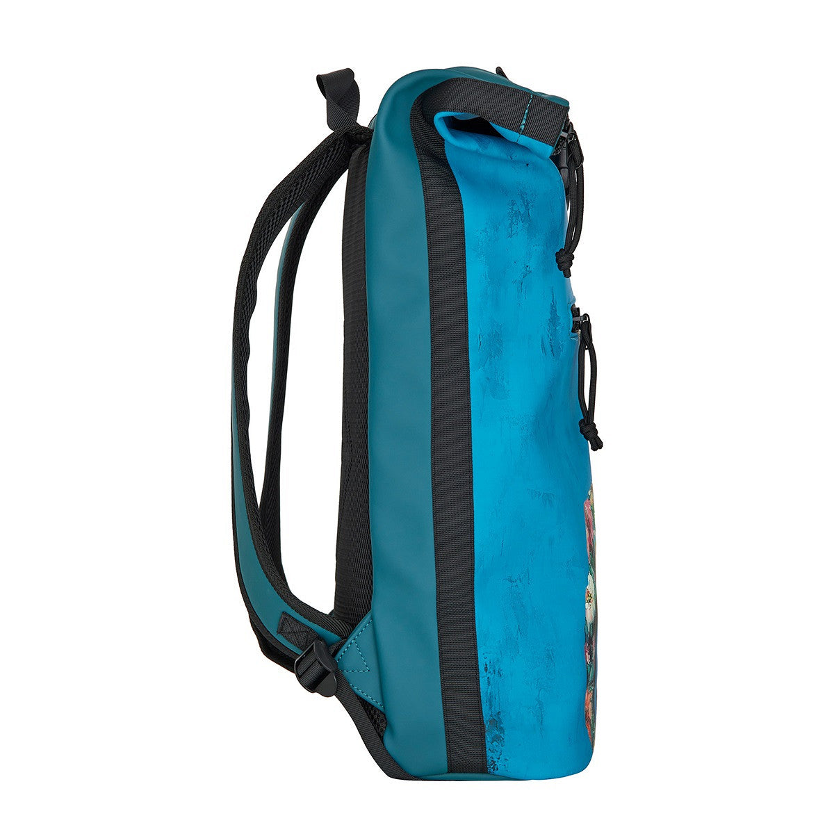 New Rebels New York Hirsch Rucksack – Rolltop, wasserabweisend, 15" Laptopfach