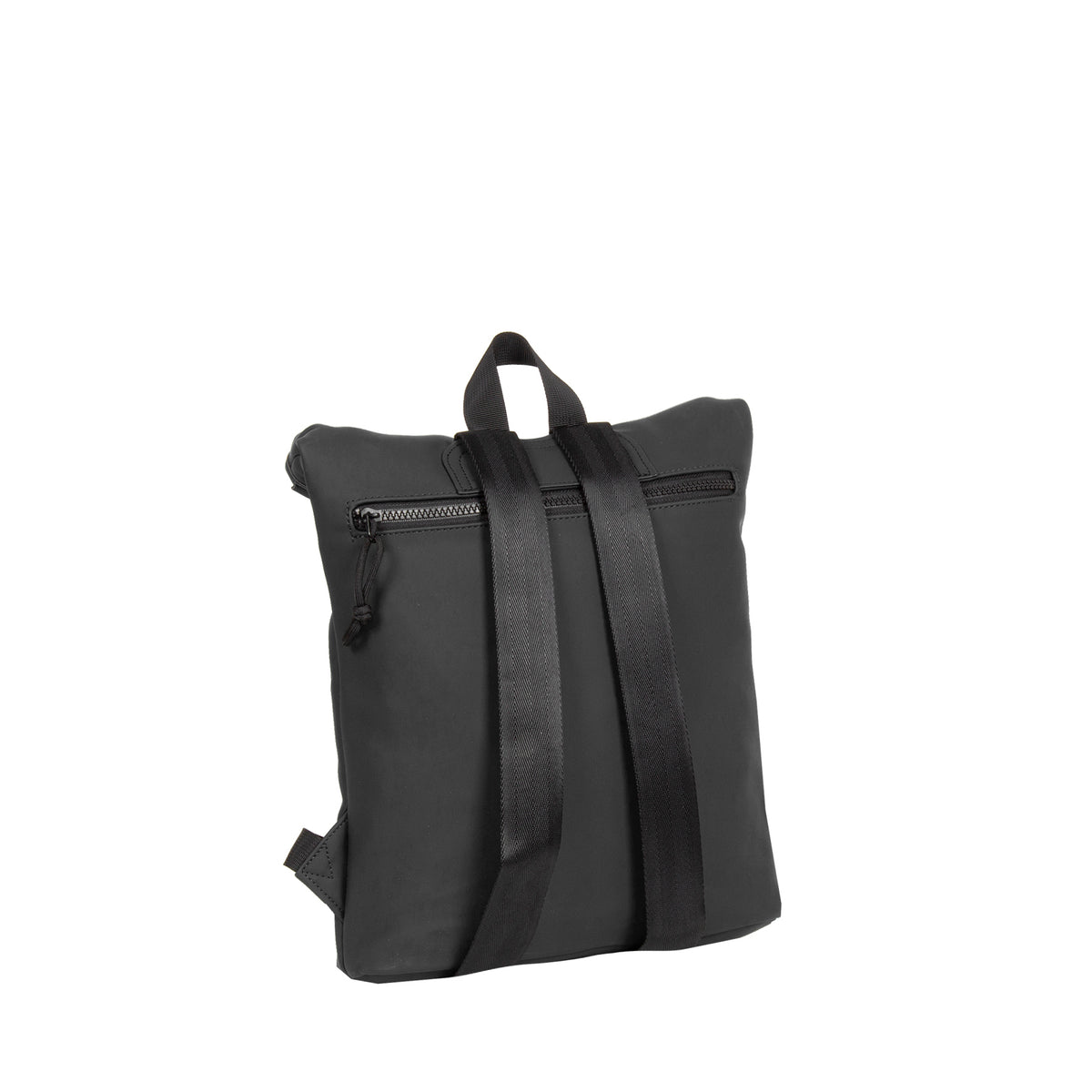 New Rebels Mart Roll Up Rolltop City Rucksack Los Angeles wasserabweisend schwarz