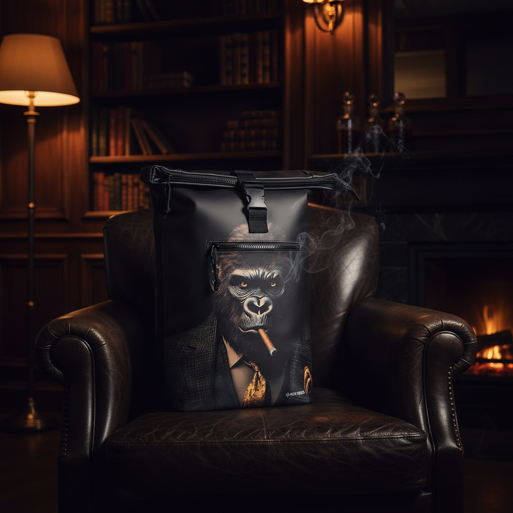 New Rebels Gorilla Rolltop Rucksack mit Laptopfach