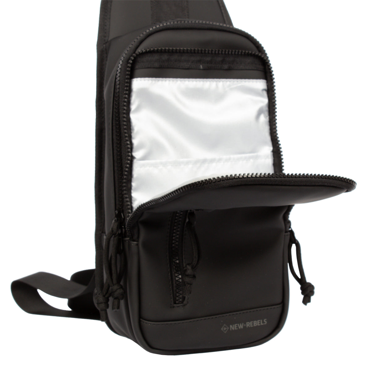 New Rebels Mart Fargo Crossbag / Slingbag – wasserabweisend, kompakt & funktional schwarz