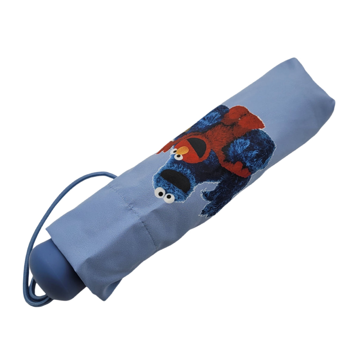 Kinder-Regenschirm Sesamstraße – Elmo & Krümelmonster, Ø 90 cm, 230 g, Handöffner