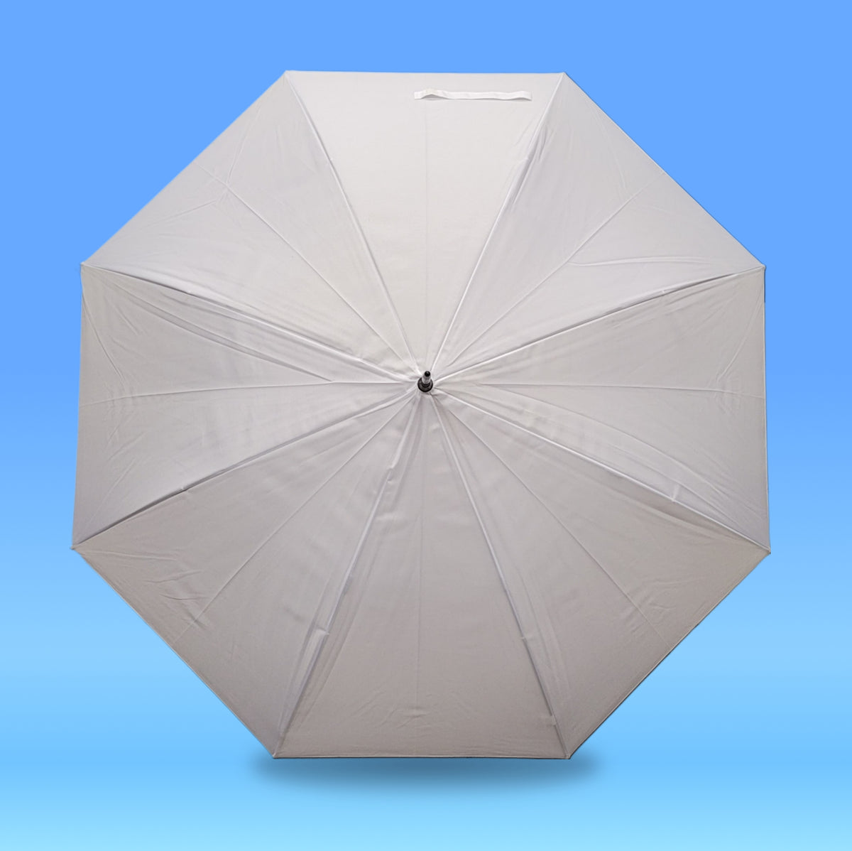 Hochzeitsschirm Weiß Ø105cm – Automatik Stockschirm für Braut & Damen