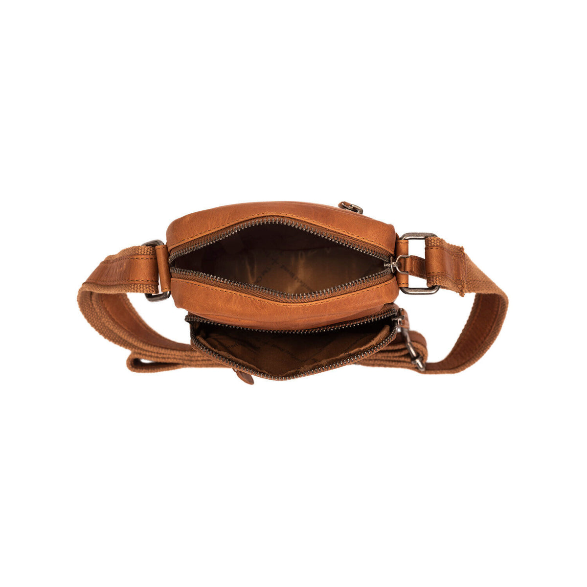 The Chesterfield Brand echt Leder Herren Schultertasche Umhängetasche Bremen cognac braun