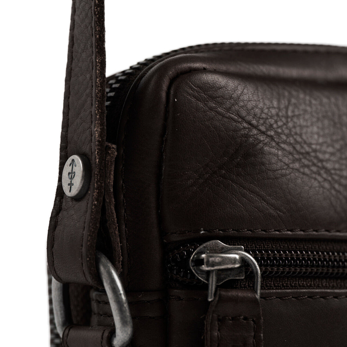 The Chesterfield Brand echt Leder Handytasche Schultertasche Umhängetasche Hamilton braun