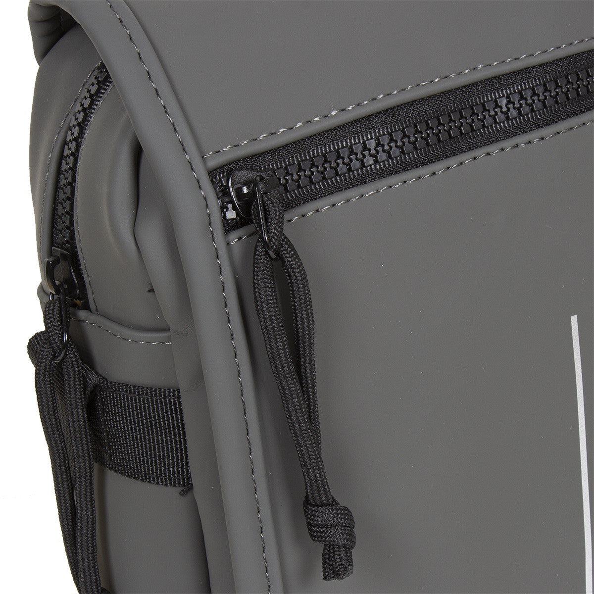 New Rebels Louisville Flapover Umhängetasche Schultertasche wasserabweisendes Planenmaterial, anthrazit