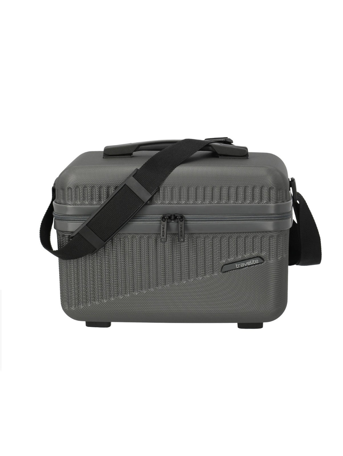 Travelite Bali Beautycase Kosmetikkoffer Kulturtasche Bordtasche anthrazit