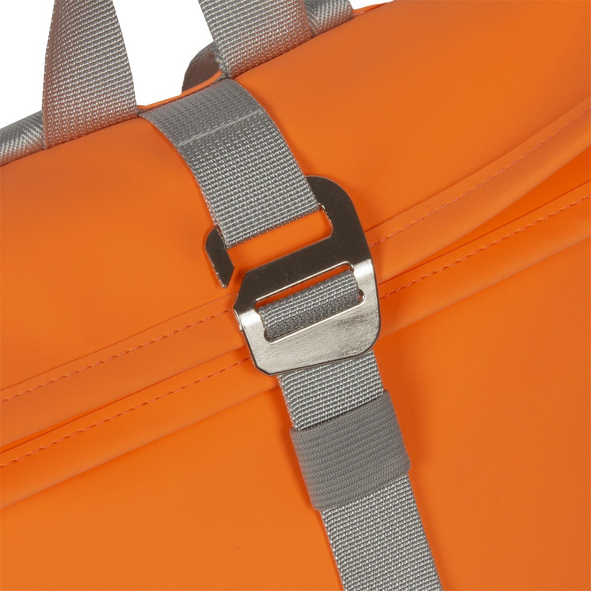 New Rebels Mart Roll Up Rolltop City Rucksack Los Angeles wasserabweisend neon orange