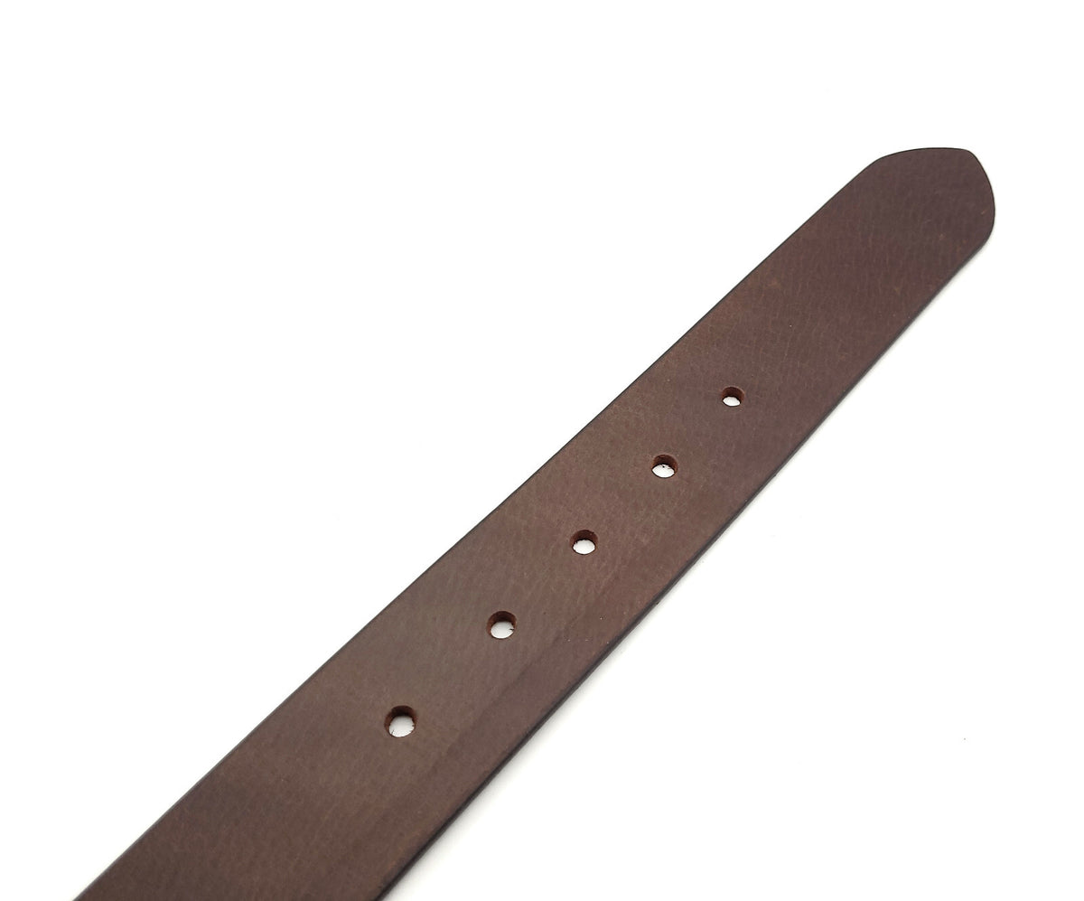 Hill Burry Ledergürtel Übergröße Braun XXL 130 cm – Herren Gürtel aus Büffelvollleder