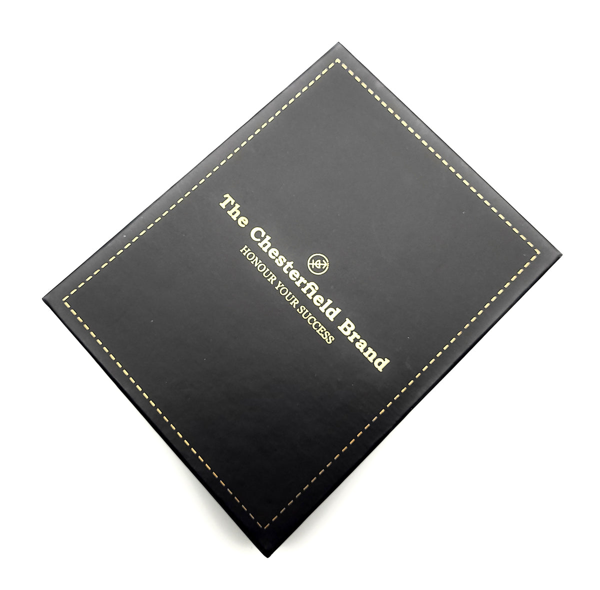 The Chesterfield Brand Passport Cover – Hochwertiges Reisepass-Etui aus 100% Rindsleder mit Weltkarten-Design braun