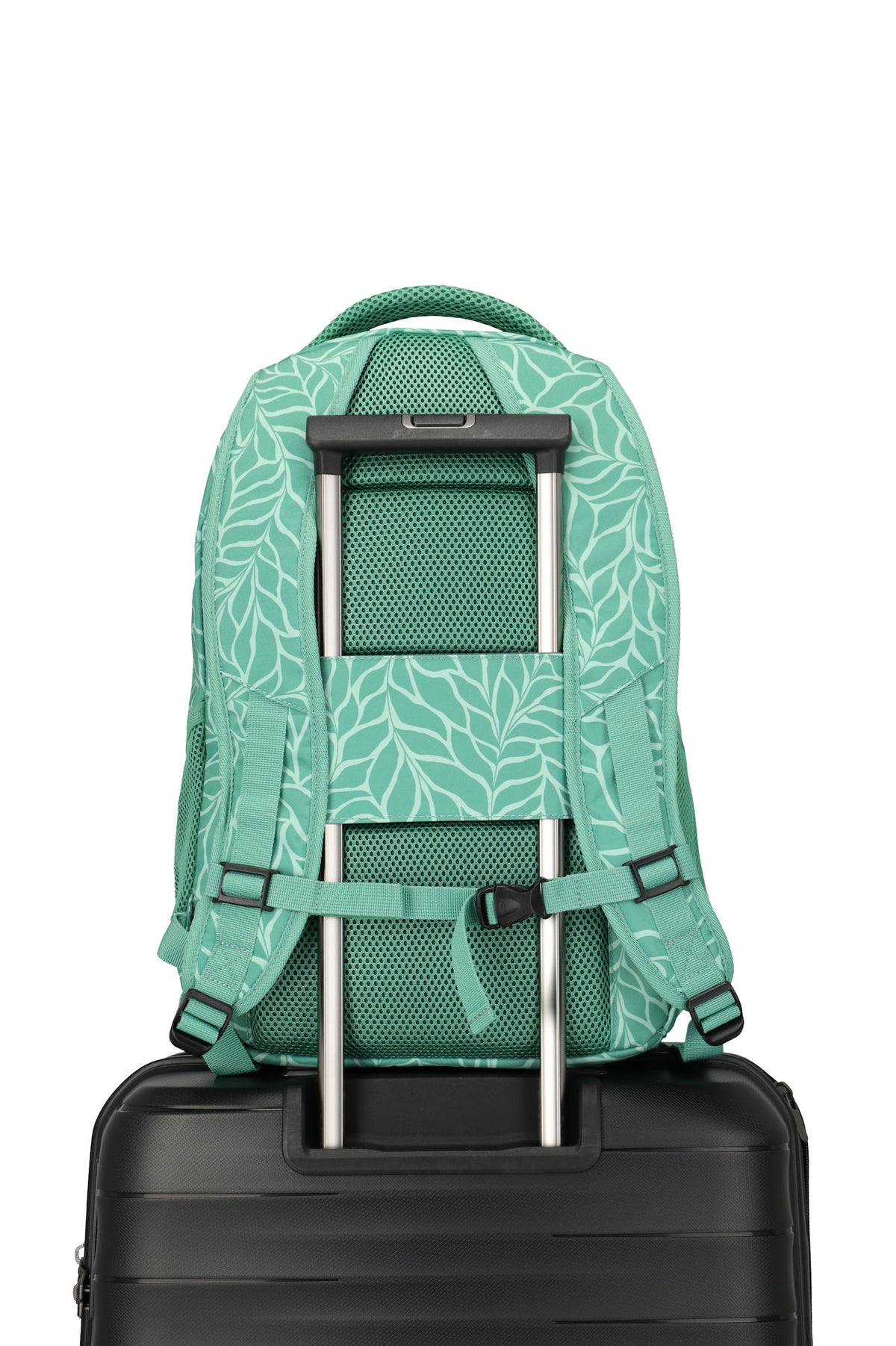 Travelite Basics Rucksack 22 l mit 15,6" Laptopfach Print Green