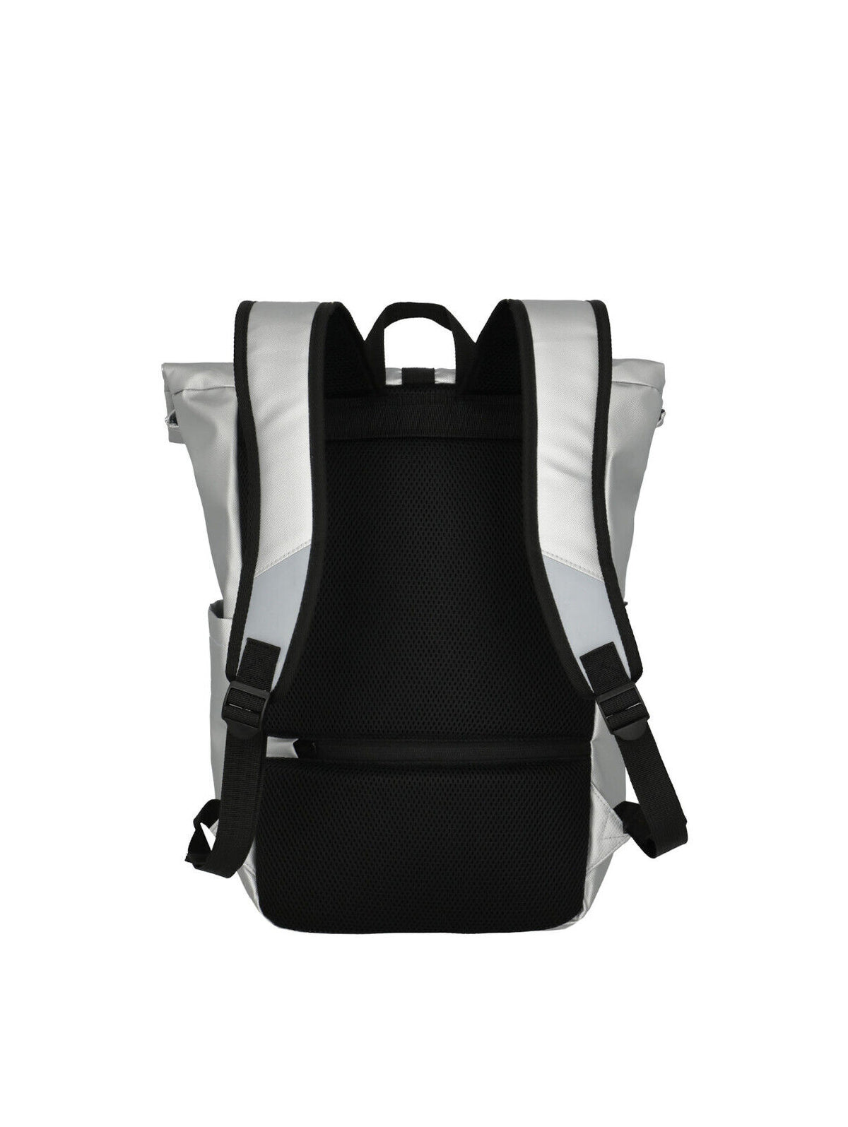 Travelite Rolltop Rucksack – Leichter & wasserdichter Alltagsrucksack für Arbeit, Sport & Reisen silber