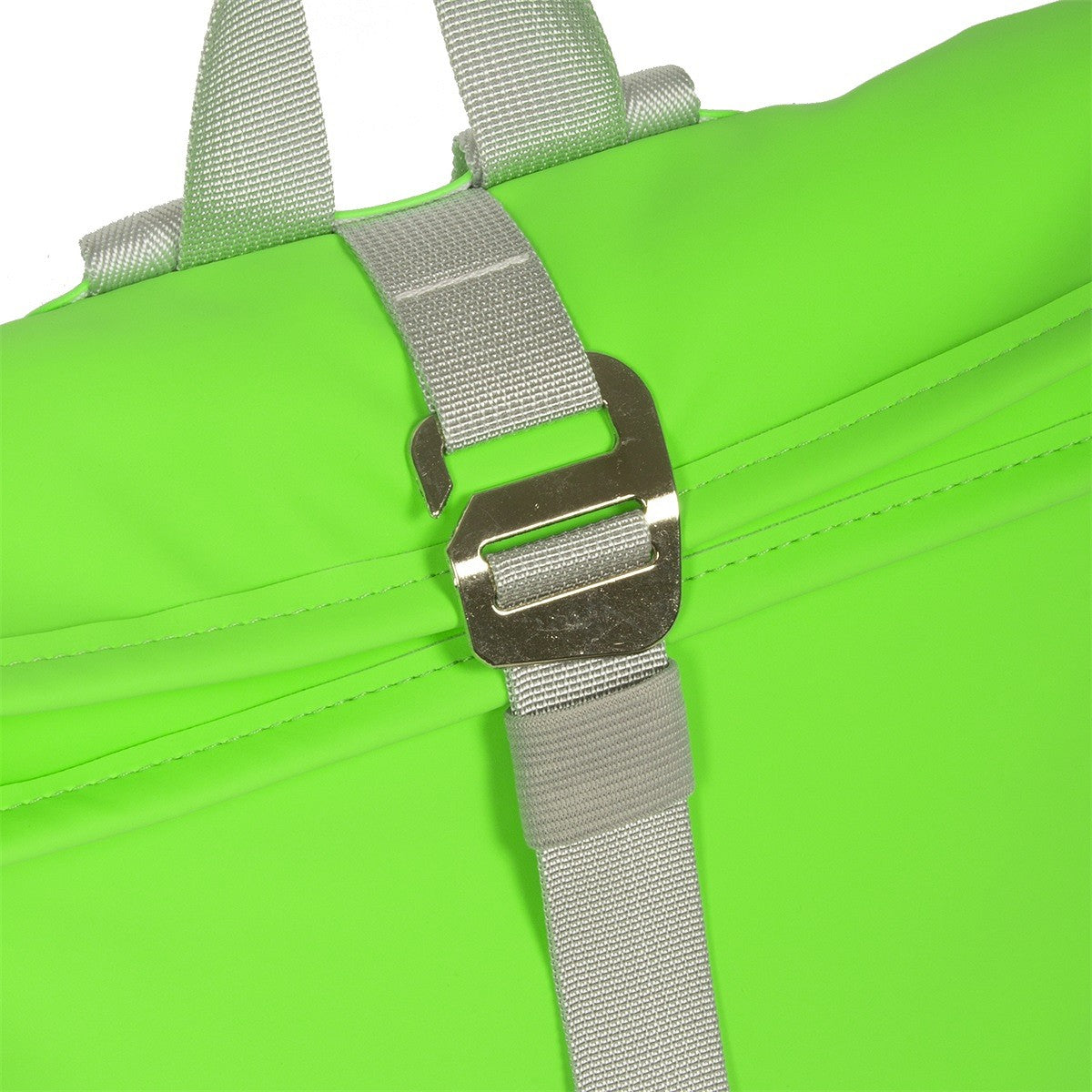 New Rebels Mart Roll Up Rolltop City Rucksack Los Angeles wasserabweisend neon grün