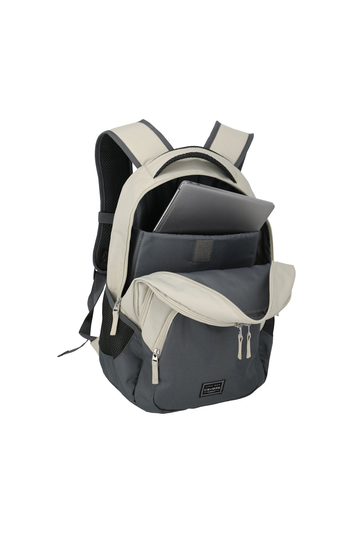 Travelite Basics Rucksack 22 l mit 15,6" Laptopfach Nature