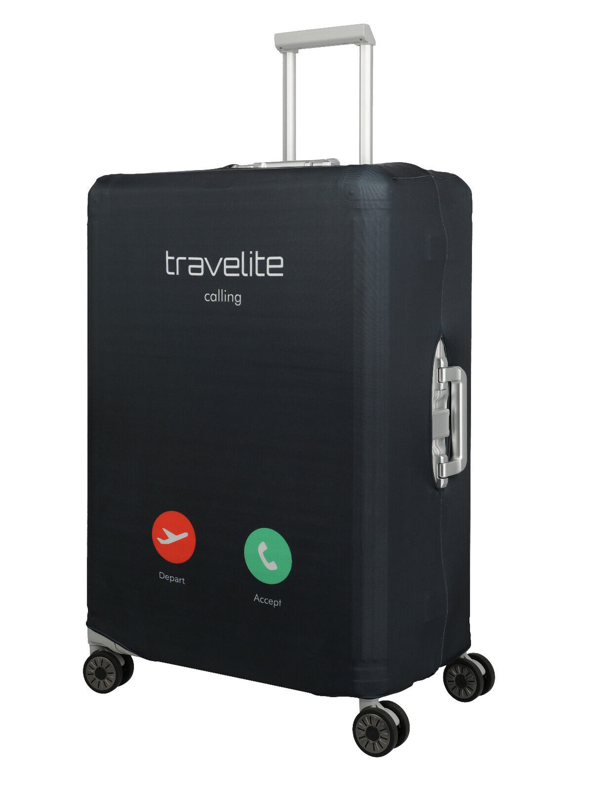 Travelite Kofferschutzhülle Kofferhülle L für große Koffer bis max 77x52x29cm