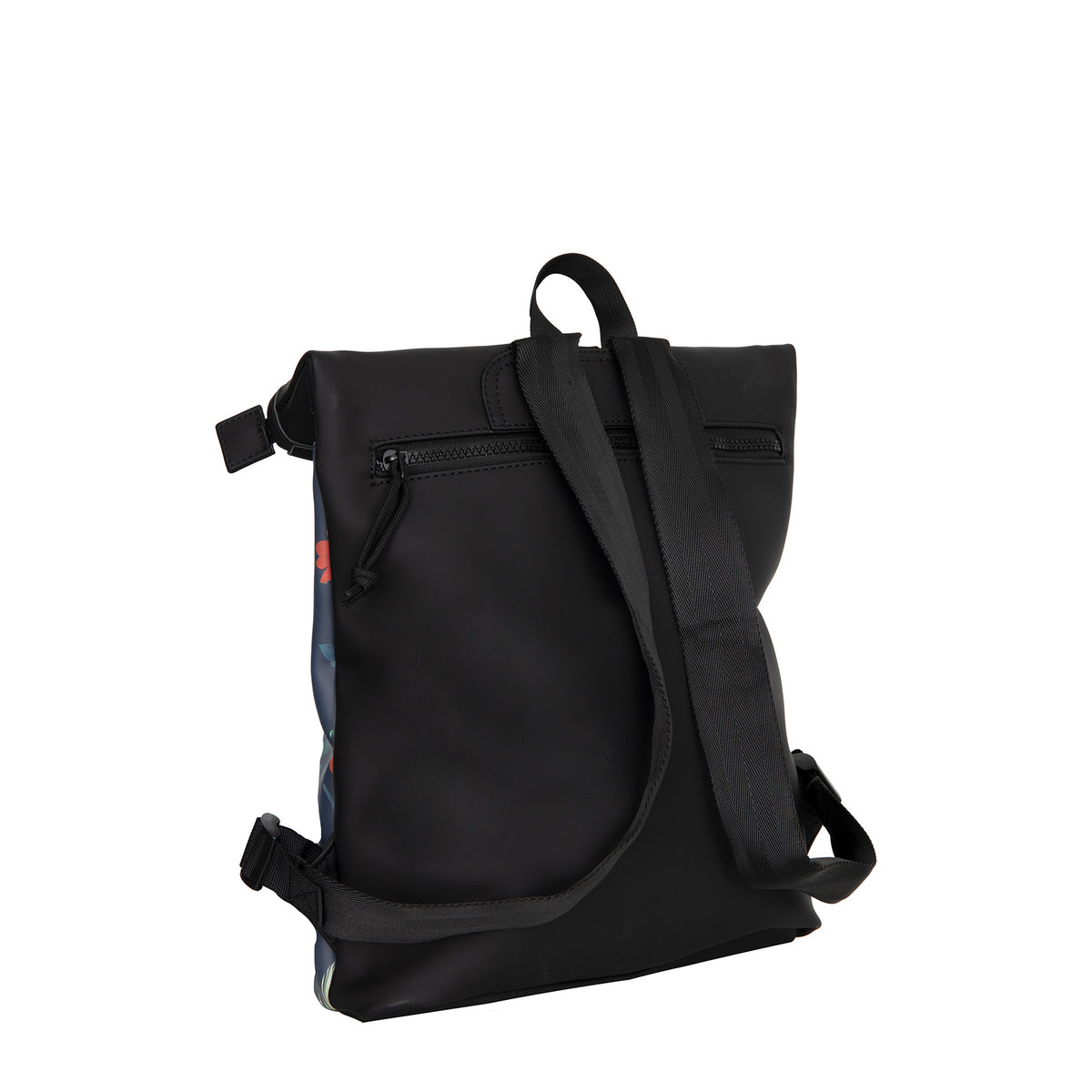New Rebels Rolltop Cityrucksack Los Angeles – Stylischer Rolltop Rucksack mit Dackel - Design, Wasserabweisend & Praktisch