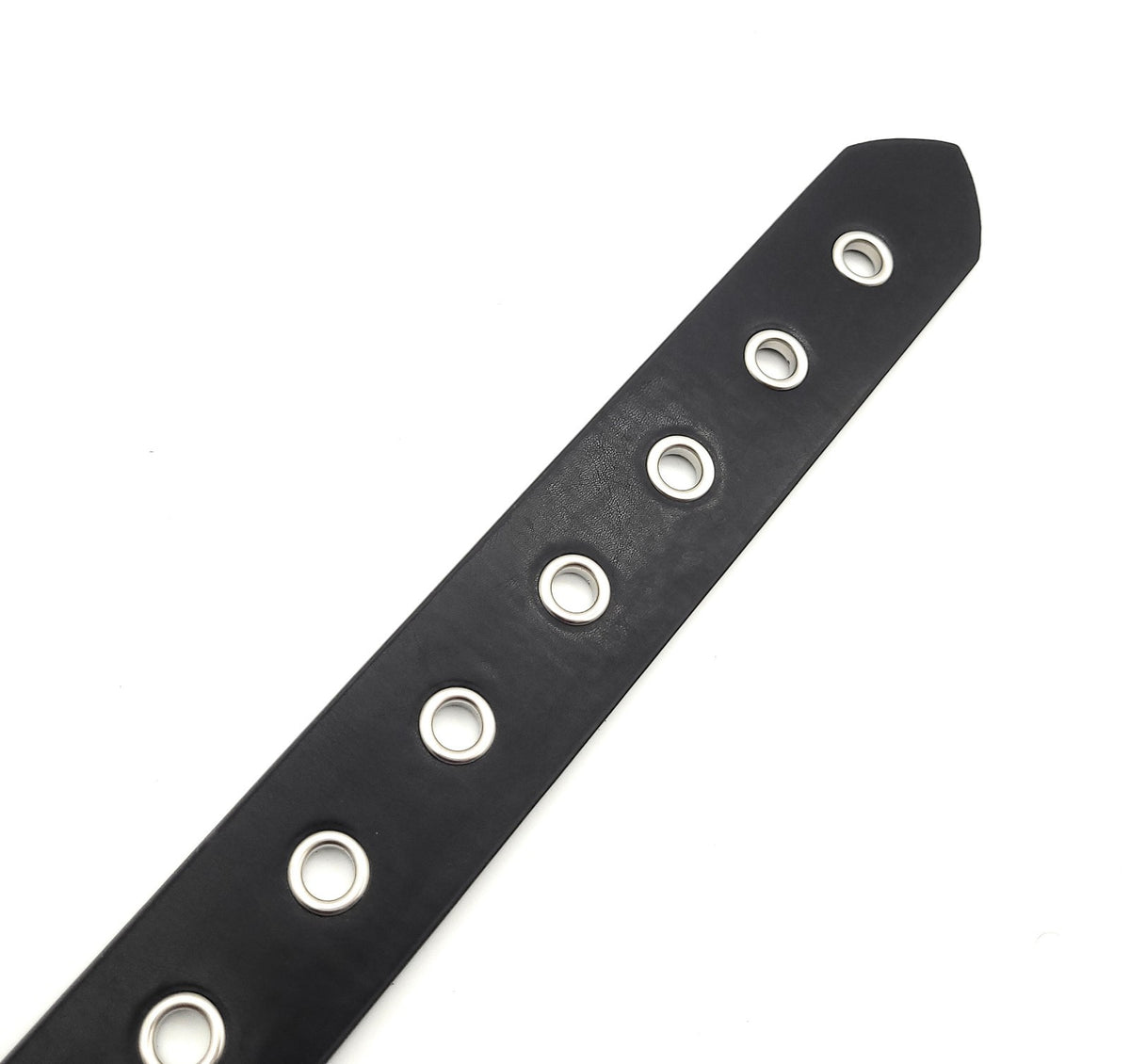 1-Loch Nietengürtel Ösen Gürtel Jeansgürtel Damen Herren echt Leder & PU 135cm schwarz