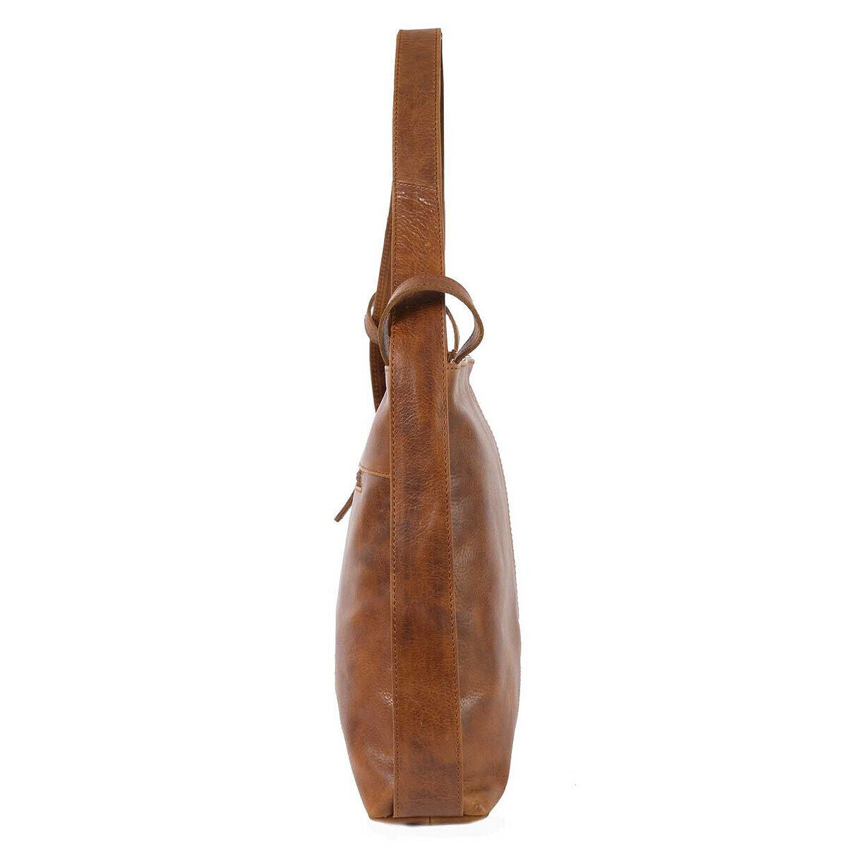Justified Bags großer echt Leder Damen Shopper Handtasche Schultertasche Nynke vintage congac