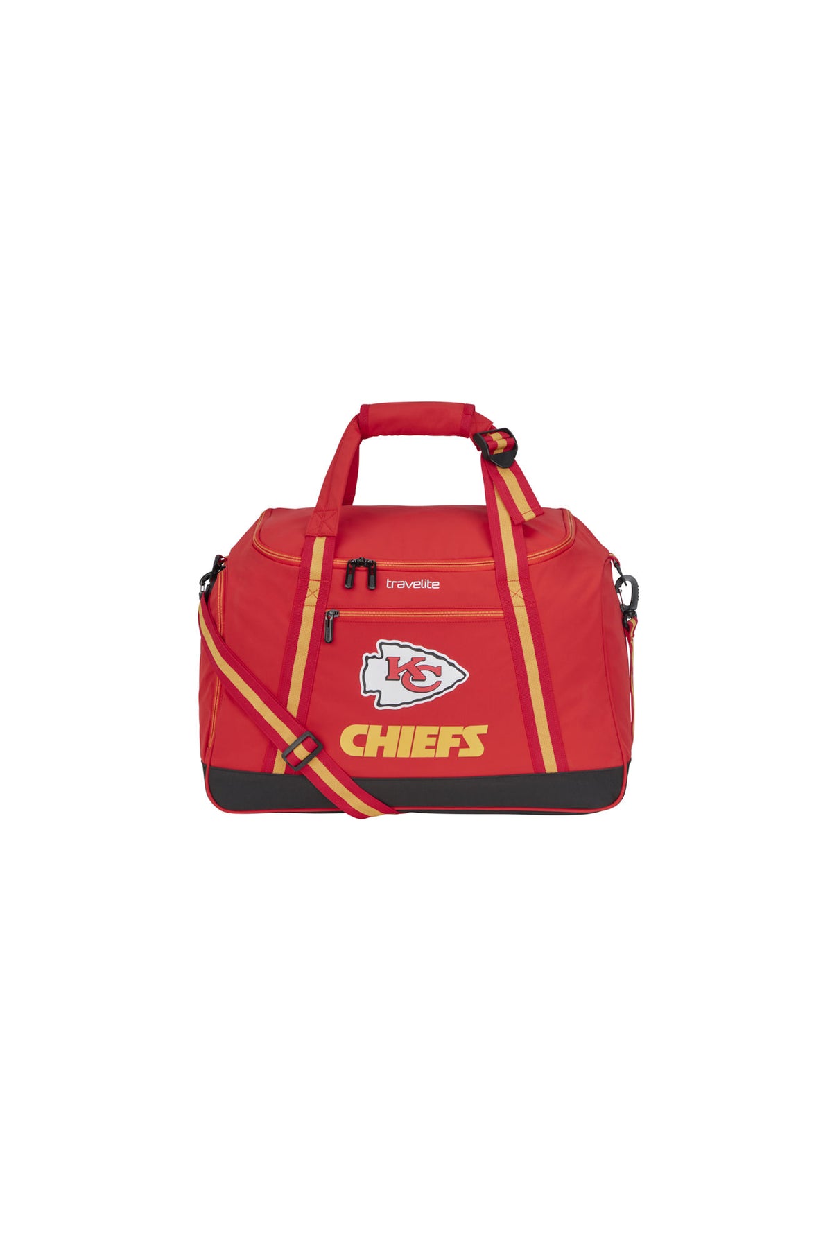 travelite x NFL Sporttasche M Kansas City Chiefs – 47 l mit Rucksackfunktion