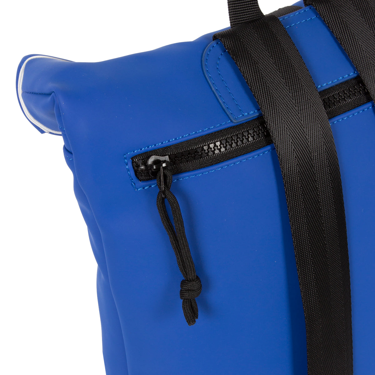 New Rebels Mart Roll Up Rolltop City Rucksack Los Angeles wasserabweisend royal blau