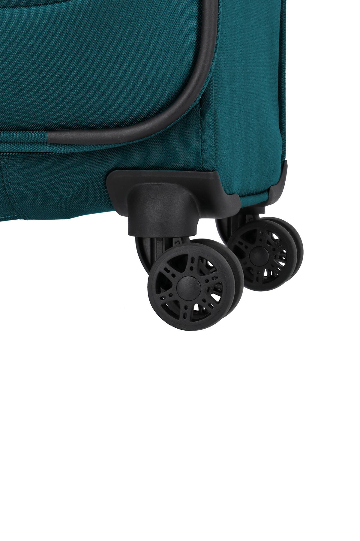 Travelite Priego Trolley L 77 cm – Großer Reisekoffer mit 4 Rollen & 90 L Volumen petrol