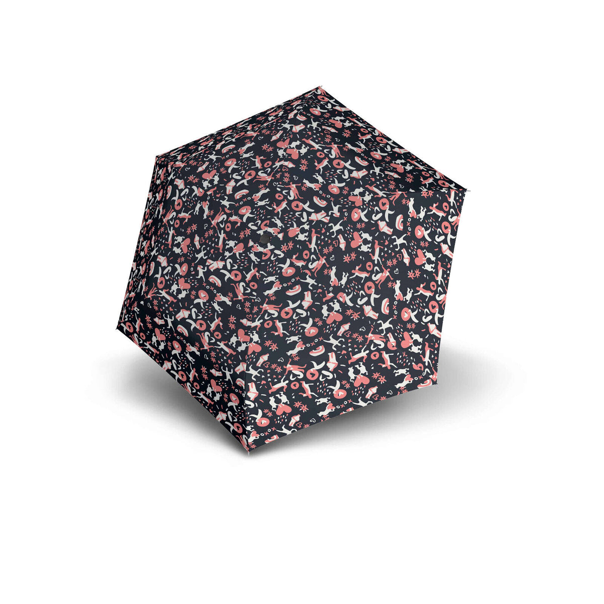 Knirps US.050 Mini Regenschirm Taschenschirm nur 115 g leicht embracing black