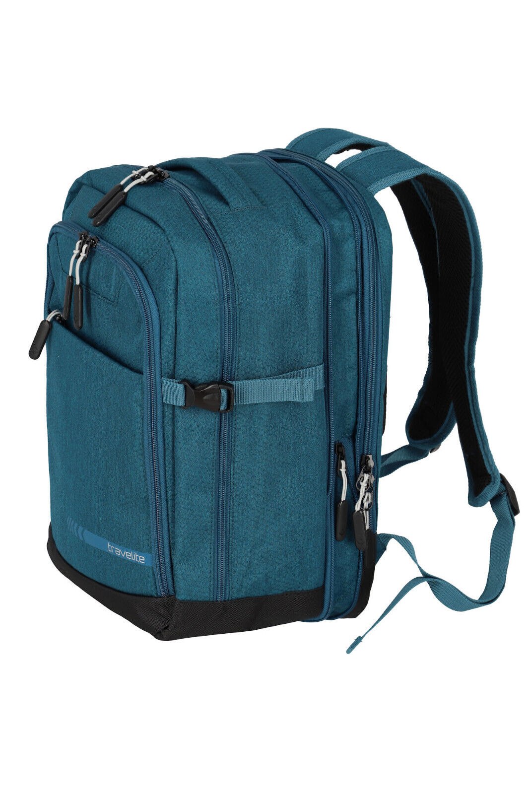 Travelite Kick Off Rucksack Petrol mit gepolsterten Schultergurten