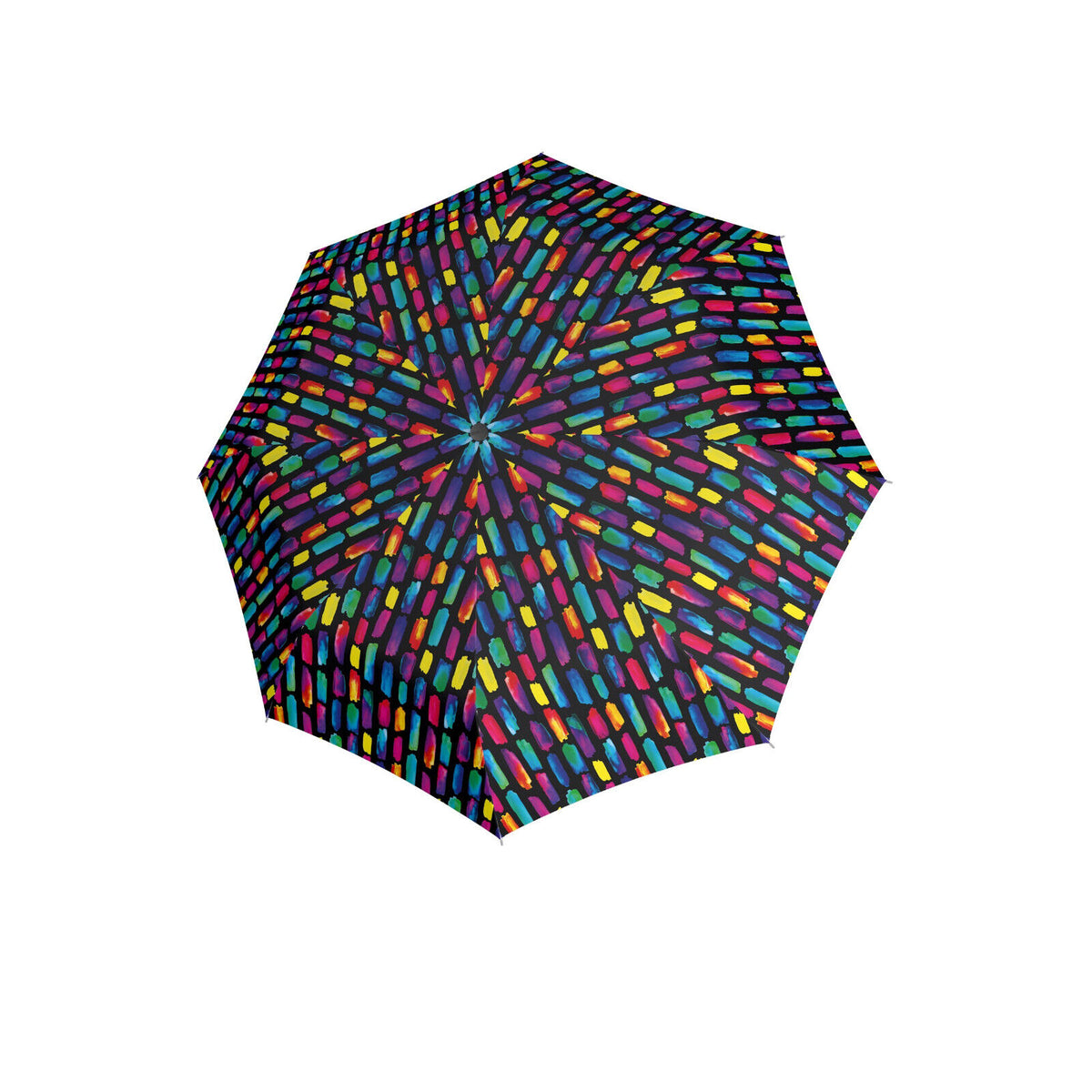 Knirps A.050 medium manual Regenschirm Taschenschirm Schirm create black