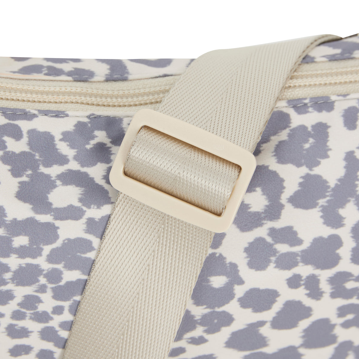 New Rebels Moonbag „Stay Wild" – Crossbody-Tasche mit Leopard-Print beige, Nylon, 32 × 16 cm