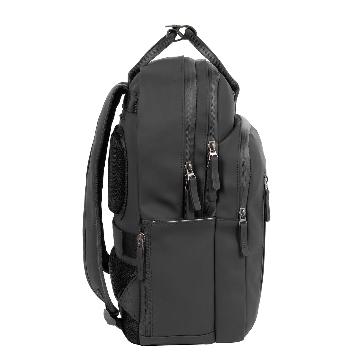 New Rebels William Milwaukee Rucksack – Wasserabweisend, 18L Volumen, Laptopfach, Silber-Innenfutter