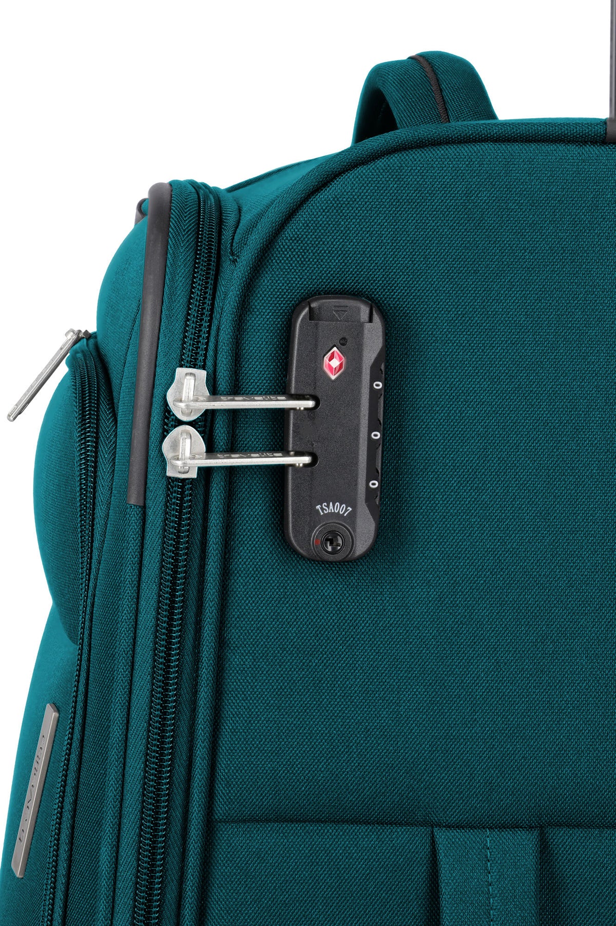 Travelite Priego Trolley L 77 cm – Großer Reisekoffer mit 4 Rollen & 90 L Volumen petrol