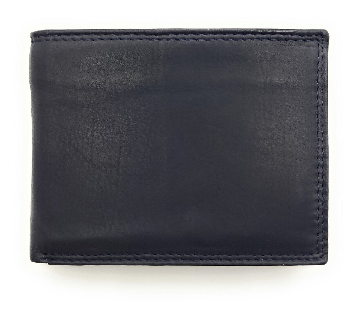 Jockey Club Basic echt Leder Herren Geldbörse Portemonnaie mit RFID Schutz navy blau