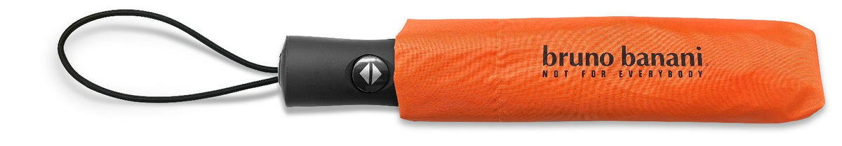 bruno banani Regenschirm Taschenschirm Schirm Auf-Zu Automatik Orange