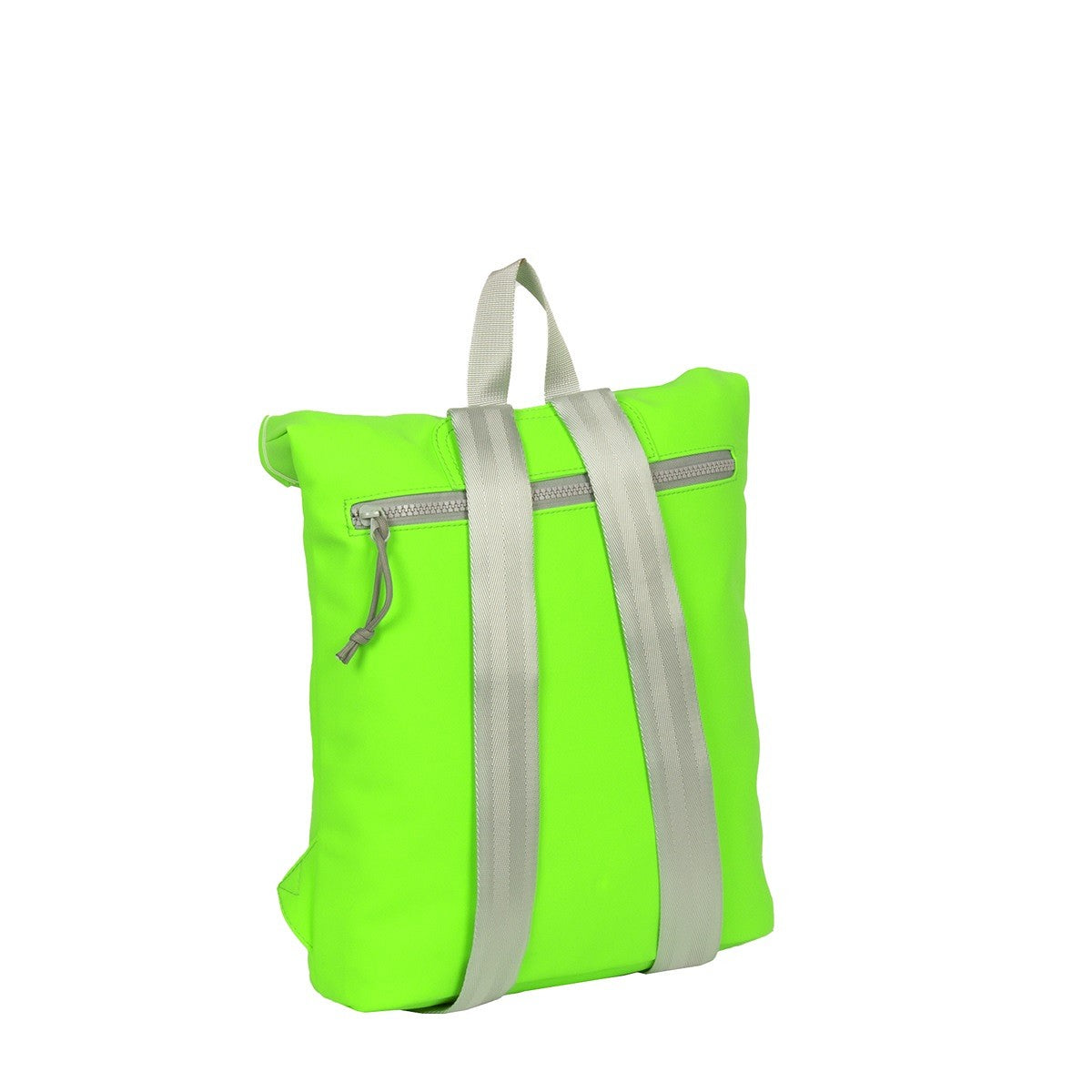 New Rebels Mart Roll Up Rolltop City Rucksack Los Angeles wasserabweisend neon grün