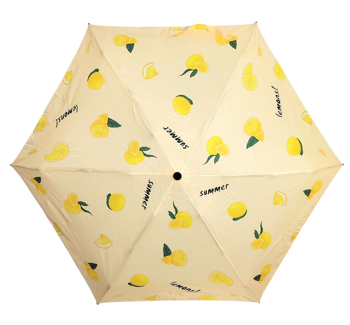 Mini Regenschirm Taschenschirm Schirm klein & kompakt Lemons Zitronen