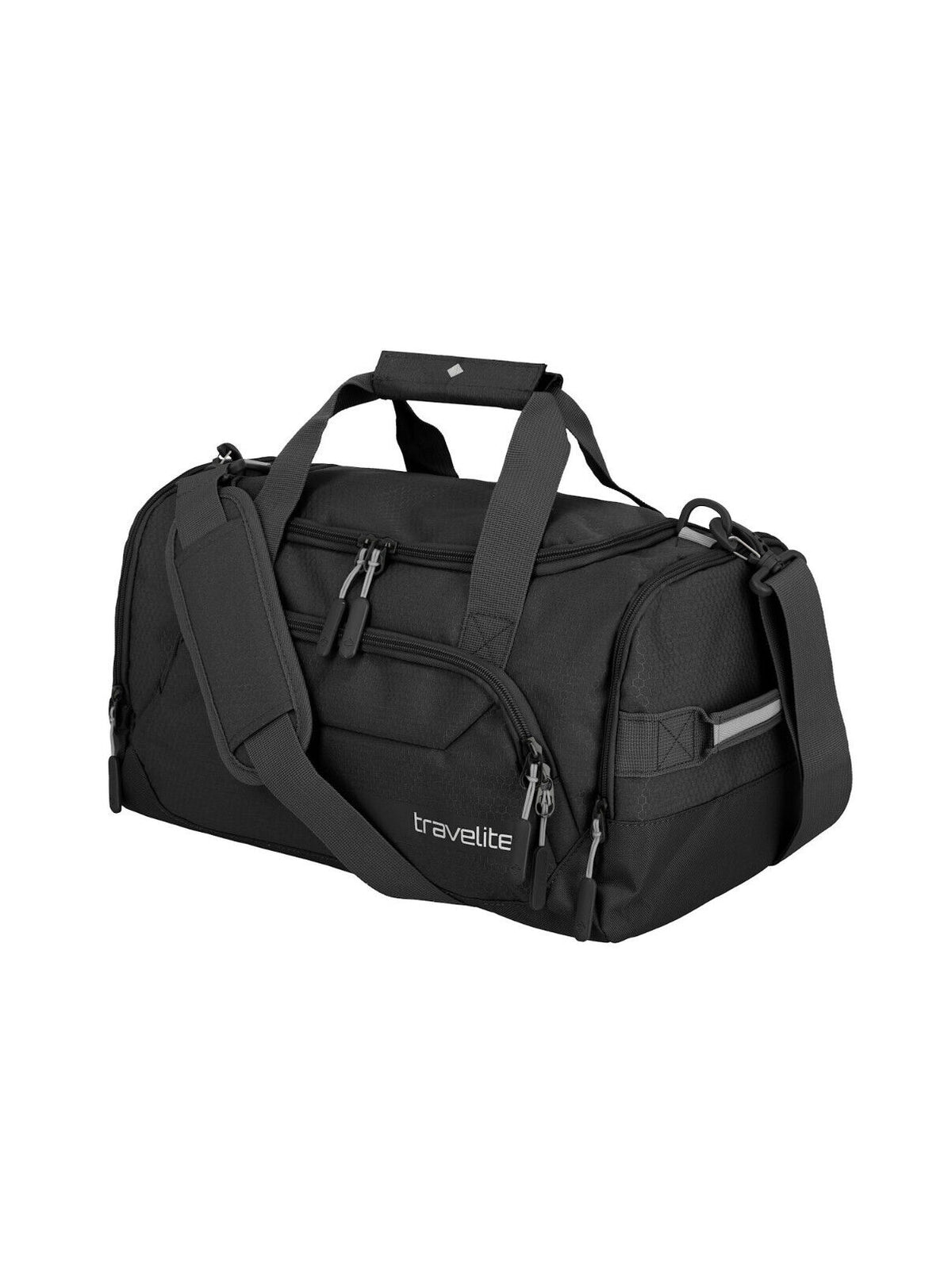 Travelite Kick Off kleine Reisetasche S 23 Liter 40 cm schwarz