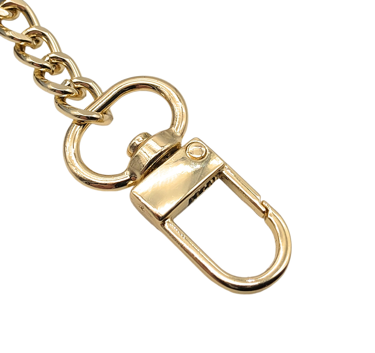 Brillenetui aus echtem Leder mit Magnetverschluss und Karabinerkette – Made in Italy mint