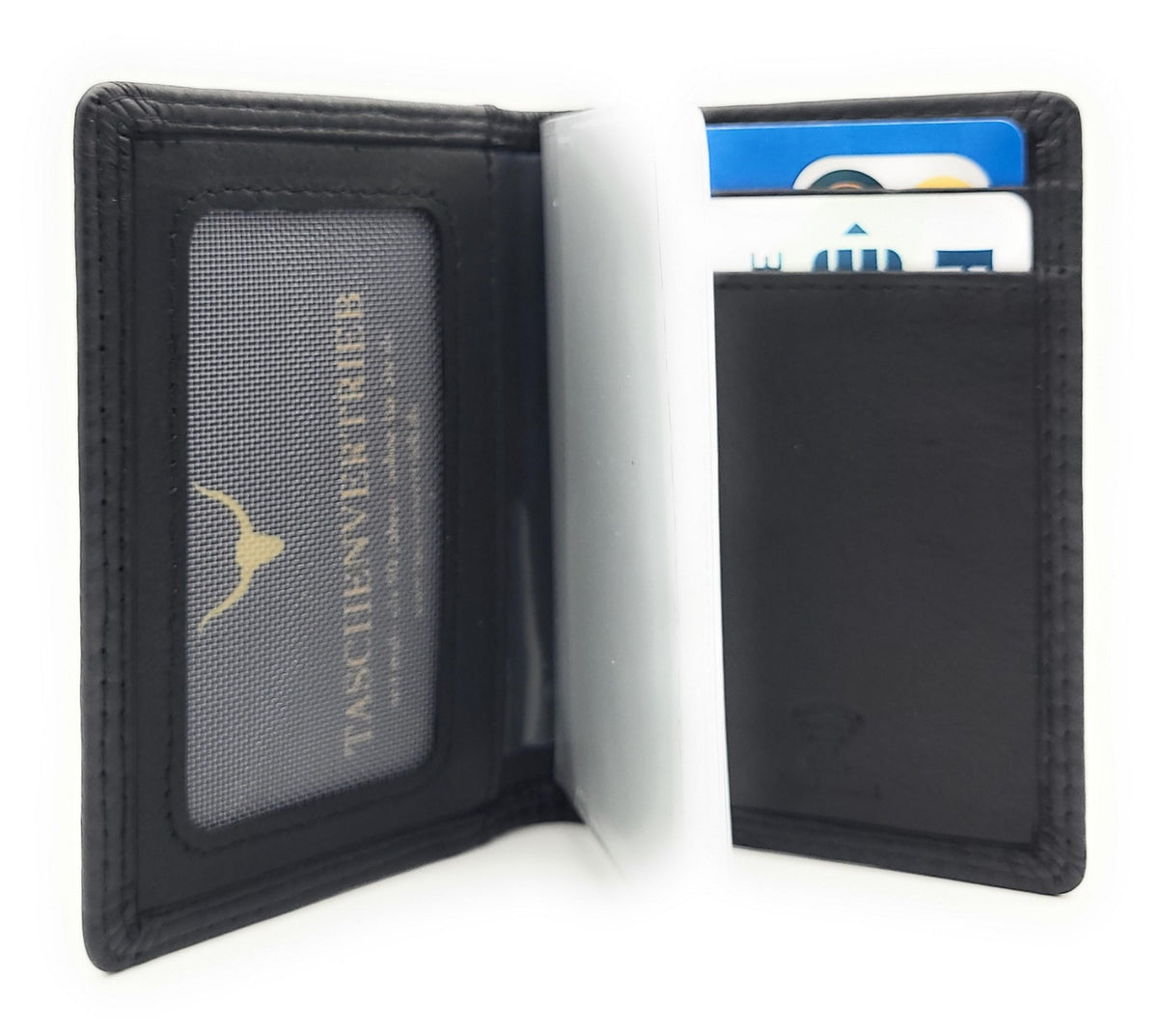 Lemasi RFID-Kreditkartenetui aus Nappaleder – Detailansicht